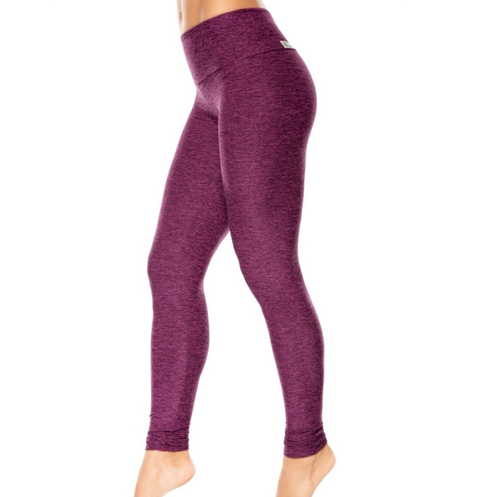 Elisabetta Rogiani Women’s Plum Purple Butter Leggings Size XS 9164-B